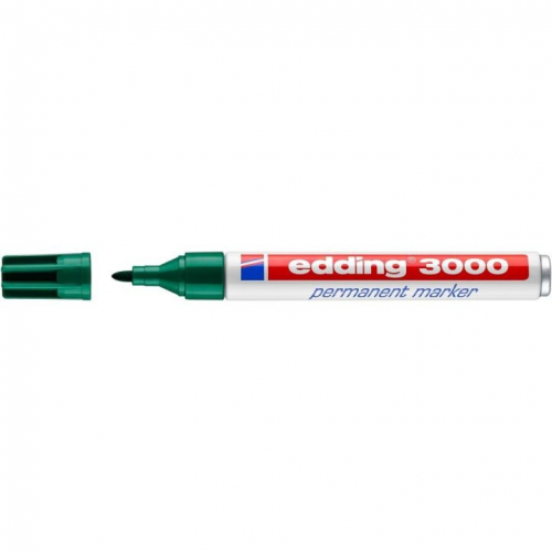 Edding - Marker - 3000 - 4-3000004 - grün - 1.5-3mm - 10er-Pack
