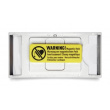 DURABLE Namensschild Classic m Magnet 30x65mm 10 St silber