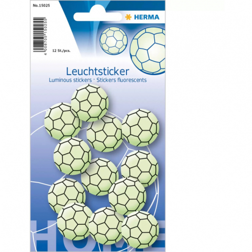 HERMA Leuchtsticker Fussball Mini