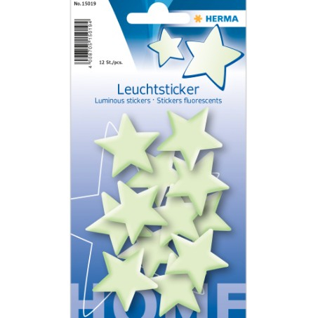 HERMA Leuchtsticker Sterne Mini