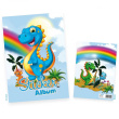 HERMA Sticker Sammelalbum für Kids Dinos A5