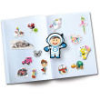 HERMA Sticker Sammelalbum für Kids Prinzessin Sweetie A5