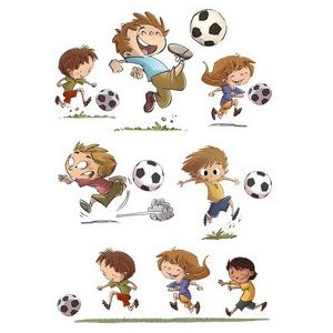 HERMA Sticker Decor Fußballfreunde