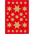 HERMA DECOR STERNE GOLD