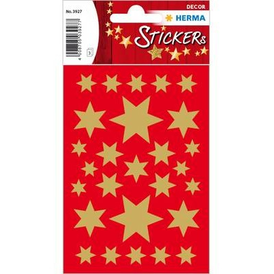 HERMA DECOR STERNE GOLD