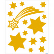 HERMA FENSTERBILD A4 STERNE GOLD