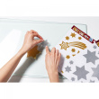 HERMA FENSTERBILD A4 STERNE GOLD