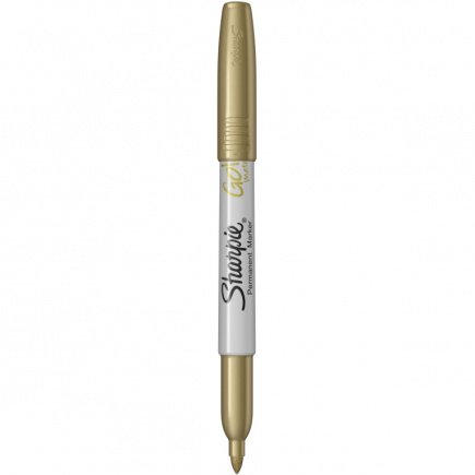 Sharpie Metallic Marker 1.4mm gold 12 Stück in Schachtel