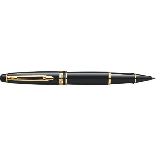 WATERMAN Rollerball Expert Black F Schwarz Geschenkbox