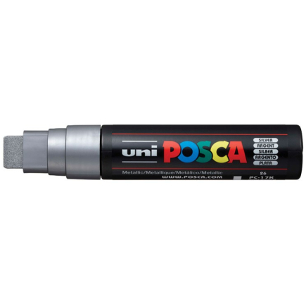 POSCA Marker UNI PC-17K silber