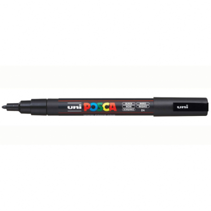 POSCA Marker UNI PC-3M schwarz BK