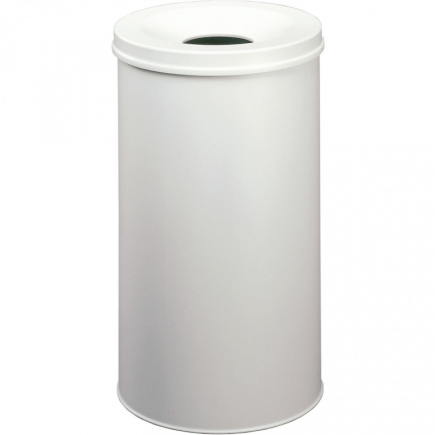 DURABLE Papierkorb Safe rund 60 Liter grau