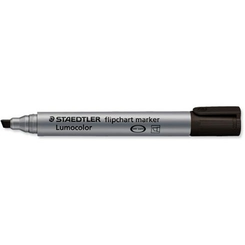 STAEDTLER Flipchartmarker Lumocolor schwarz 10 Stück