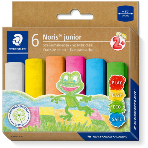 STAEDTLER Straßenmalkreide Noris junior 6 Stk. retail