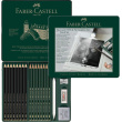 FABER-CASTELL Set Pitt Graphite Matt & Castell 9000