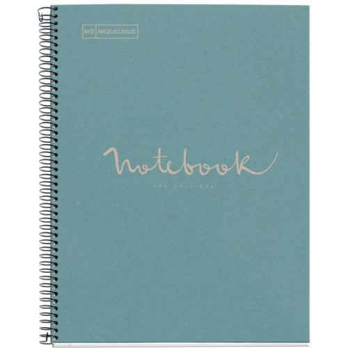 Miquelrius Notizblock ECO HELLBLAU RECYCLE A4 80 Blatt (Speditionsversand)