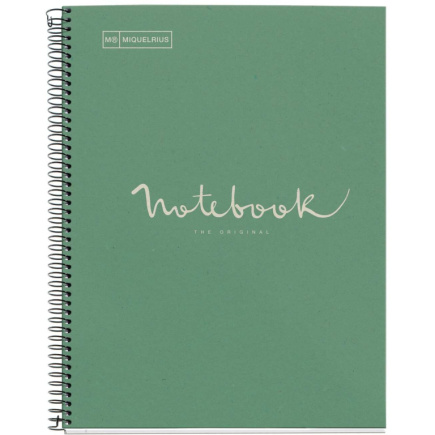 Miquelrius Notizblock ECO MARINE BLAU Trans.Recy.A4 80 Blatt (Speditionsversand)