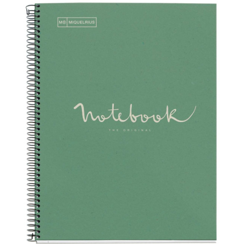 Miquelrius Notizblock ECO MARINE BLAU Trans.Recy.A4 80 Blatt (Speditionsversand)