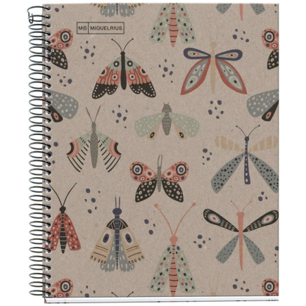 Miquelrius Notizblock SCHMETTERLING DESIGN Recy. A5 80 Blatt (Speditionsversand) 21268762