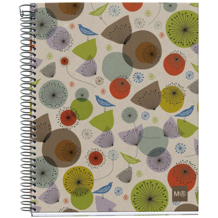 Miquelrius Notizblock ECOBIRDS Recycle A5 80 Blatt (Speditionsversand)