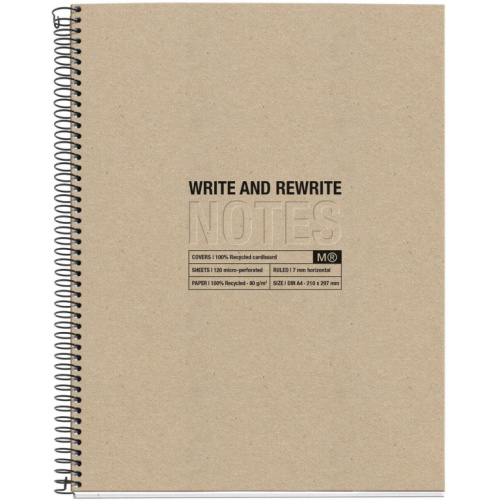 Miquelrius Notizblock SCHWARZ Recycle A4 80 Blatt (Speditionsversand) 21268784
