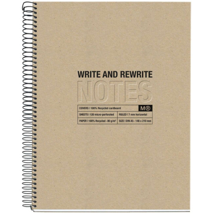 Miquelrius Notizblock BEIGE Recycle A5 80 Blatt (Speditionsversand) 21268786