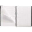 Miquelrius Notizblock SCHWARZ A4 90 Blatt (Speditionsversand)