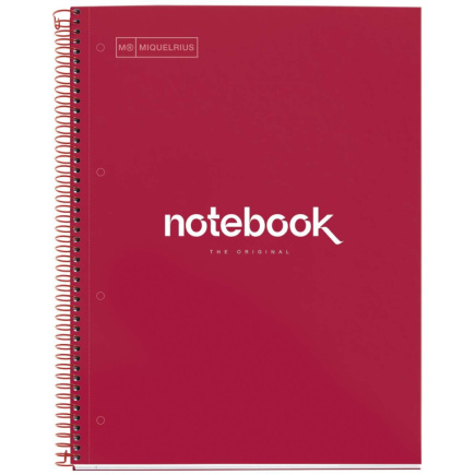 Miquelrius Notizblock RED A4 90 Blatt (Speditionsversand)