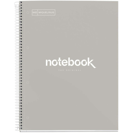 Miquelrius Notizblock GRAU A4 90 Blatt (Speditionsversand)