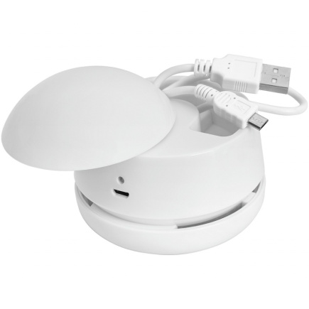 WEDO Tischstaubsauger W2D2 wiederaufladbar USB weiß