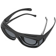 WEDO Überzieh-Sonnenbrille incl. Etui schwarz