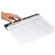WEDO Taschenlocher Business 4fach Metall mit Lineal