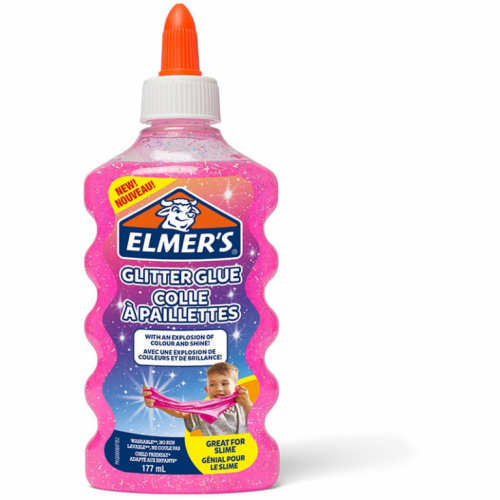 Elmers Glitzerkleber Pink 177ml