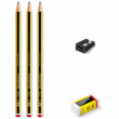 STAEDTLER Noris® 120 Bleistifte HB schwarz/gelb. 1 Set