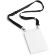 DURABLE Event-Namensschild A6 mit Textilband Duo 10 St schw