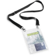 DURABLE Event-Namensschild A6 mit Textilband Duo 10 St schw