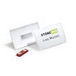 DURABLE Namensschild Click Fold m Magnet 40x75mm 10 St
