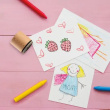 COLOP WOODIES Stempel-Set 