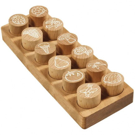 COLOP WOODIES Stempel-Set 