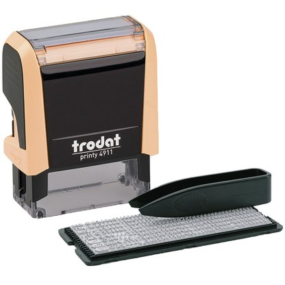 trodat Stempel Printy Typom 4.0/SB Paste Cre+Kis schw 4911