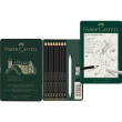 FABER-CASTELL Set Pitt Graphite Matt 11er Metalletui