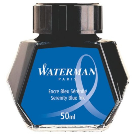 WATERMAN Tintenflacon Serenity Blue (alt: Floridablau)