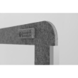 BakkerElkhuizen BE Safety Screen Schutzwand Seite H60D60 inkl. Acryl-Fenster