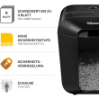 Fellowes Powershred LX50 Aktenvernichter CrossCut 9 Blatt 4x37mm P-4