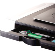 Fellowes Office Suites Standard Monitor Ständer Schwarz - Silber