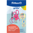 Pelikan griffix Schulschere rund Rechtshänder LovelyPink