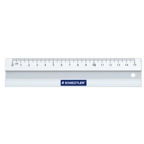STAEDTLER Lineal Metall 15cm