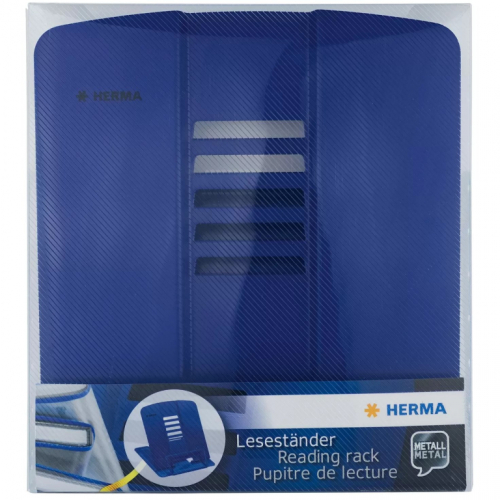 HERMA Leseständer Metall Blau