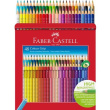FABER-CASTELL Buntstift Colour Grip 48er Kartonetui