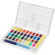 FABER-CASTELL Aquarellfarben in Näpfchen 36er Etui